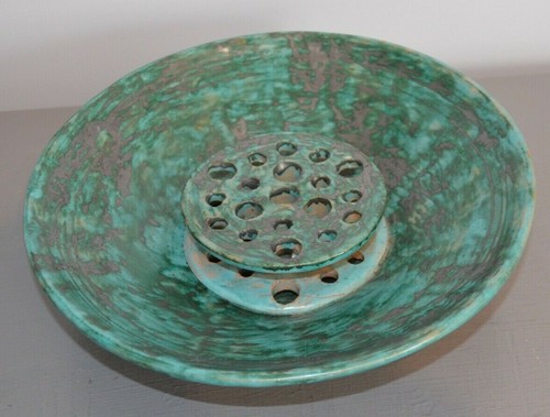 Assiette pique fleur grès - assiette,