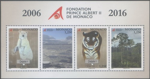 Monaco 2016 mnh prince - monaco, mnh**