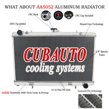 3 Rangées Radiateur Pour NISSAN SILVIA 240SX/180SX S13 SR20DET 1988-1994 1989