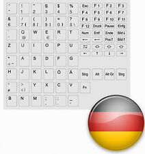 Autocollants de Clavier Allemand Toutes Touches Pour Gris PC Portable Keystick