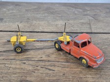 Jouet Ancien Camion Willeme Avec Remorque Dinky Toys