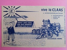 buvard Vive la CLAAS