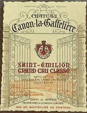 Étiquette Château Canon La Gaffelière NM - 75 cl