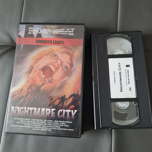Vhs nightmare city umberto - vhs,