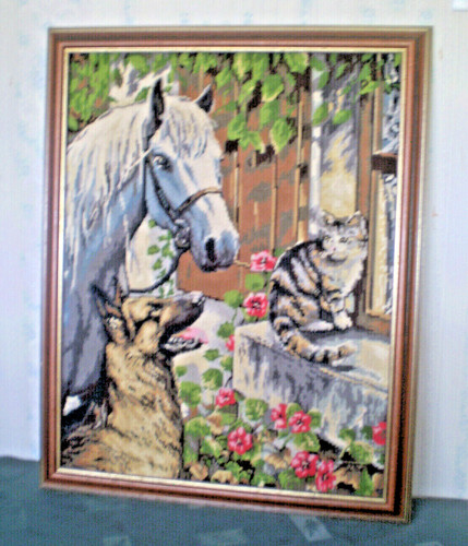 Canevas tableau tapisserie - canevas,