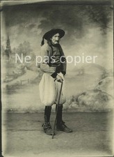 BRETON vers 1900  photo 17 x 12 cm par JOS LE DOARÉ tirage vers 1960 Bretagne