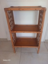 Étagère en rotin Vintage
