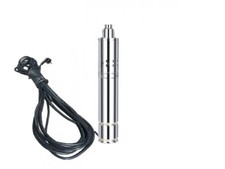 POMPE A EAU IMMERGEE POUR PUITS PROFOND OU FORAGE 120M 1.1KW, 1.5m³/h + 15M D...