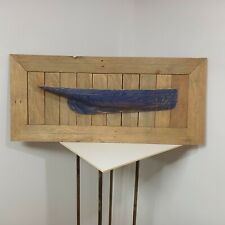 demi coque de bateau : L'Ajonc.  Art populaire sur panneau bois 