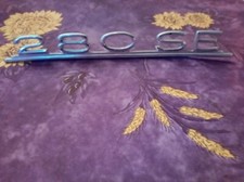 Sigle Emblème Logo Insigne Badge Ornement ancien MERCEDES BENZ 280 SE