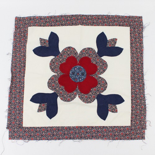 Couverture patchwork vintage - patchwork,