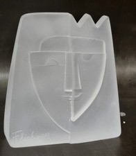 Œuvre originale Résine De Paul Flickinger Pour Le Cabinet Walter. État Correct .