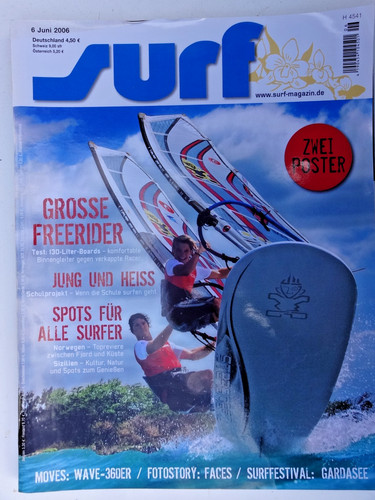 Surf magazine f2 hornet - surf, 6/06,f2