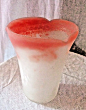 ANCIENNE TULIPE EN PATE DE VERRE LUMINAIRE ART DECO- ERA Muller- Degue BE