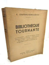 CHAFFIOL-DEBILLEMONT BIBLIOTHEQUE TOURNANTE 1943 EO 500 EX. FORNERET TINAN