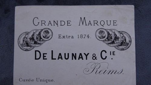Ancienne etiquette champagne - ancienne,
