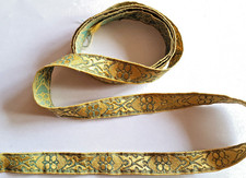 GALON - au fils or -  110 cm x 1,40 cm