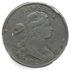 1802 S-235 R-3 PCGS XF Details