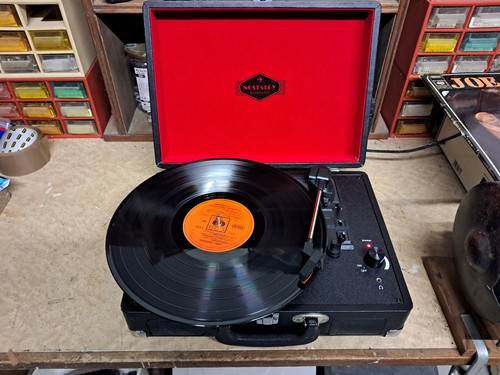 Valise tourne disque - tourne,