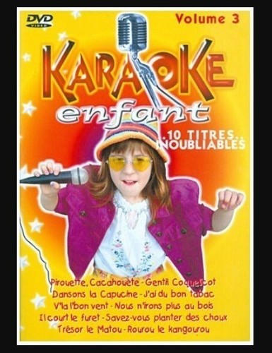 Dvd karaoké enfant volume - dvd,