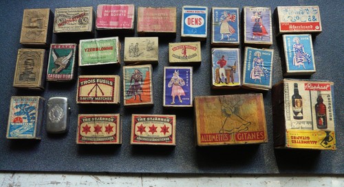 Lot boîtes allumettes - lot,