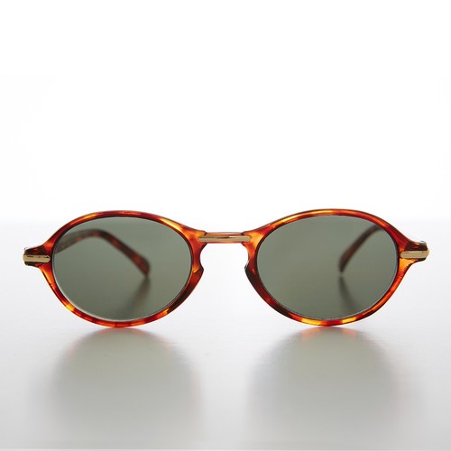 Marron ovale lunettes - ovale,