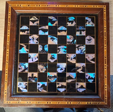 Plateau jeu échecs vintage - jeu,