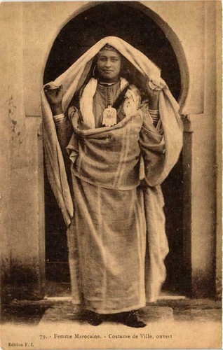 Cpa maroc femme - femme, marocaine