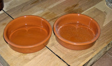 Cassolettes en terre cuite émaillée - lot de 2