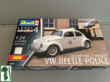 Maquette  à monter Voiture miniature Volkswagen VW Beetle Police Revell 1/24