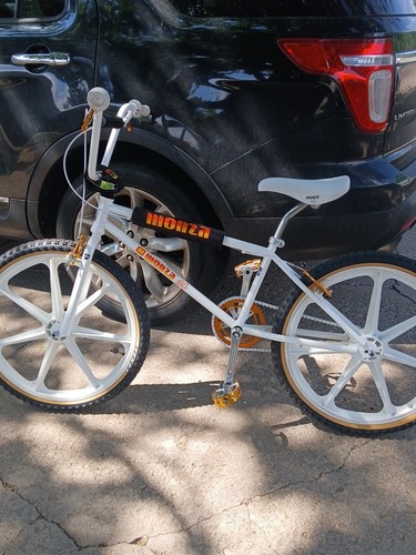 Monza bmx bike white - monza, mag