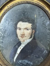 Oval Miniature Painting
