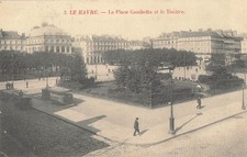 76 LE HAVRE La place Gambetta