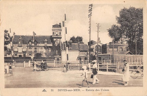 Cpa dives sur mer - cpa, entree