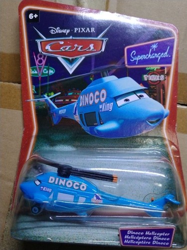 Mattel cars dinoco - mattel, helicopter