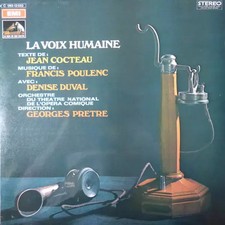 La Voix Humaine, Georges Prêtre, Francis Poulenc, Orchestre Du Théâtre National 