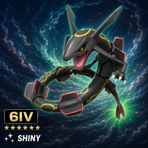Rayquaza shiny - shiny, –