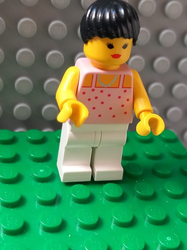 Lego figurine paradisa - lego, femme