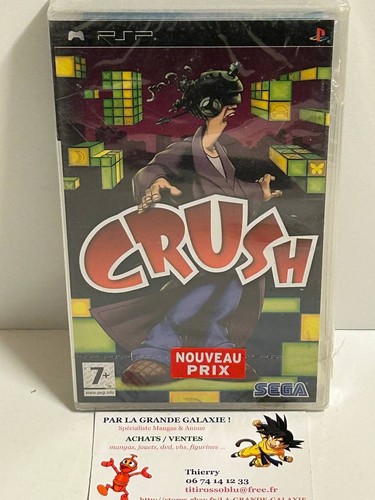 Jeu vidéo crush - vidéo, sony