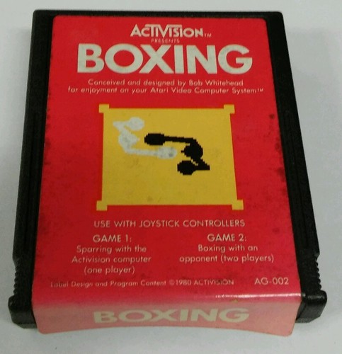 Atari 2600 vintage boxing - atari,