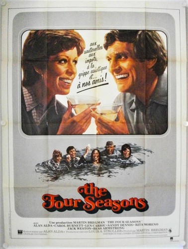 Affiche cinéma quatre - quatre, saisons