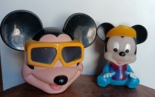 Vintage: Visionneuse McDonald's © Disney Mickey Mouse 1999 + figurine pouêt  C95