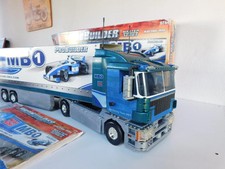 Mega Bloks Pro Builders /Camion+ remorque et Formule 1 + accéssoire