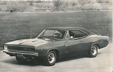 Photo de Presse Muscle Car - DODGE Charger 1968 - Auto 3