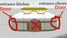 Yourte Mongole neuve encore emballée