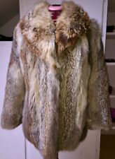 VESTE VINTAGE RENARD ARGENTE TAILLE 38