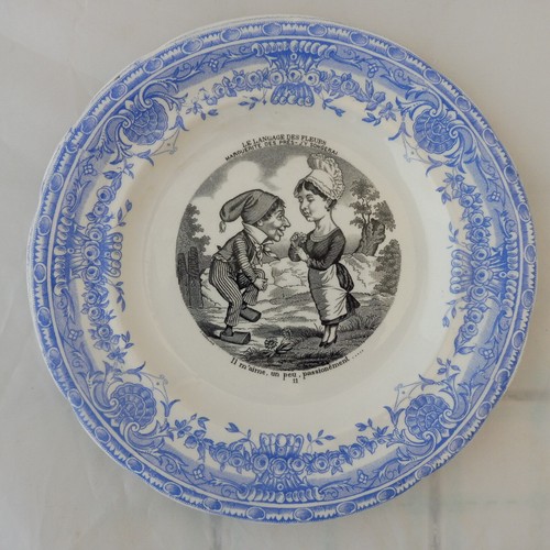 Assiette parlante gien - parlante,