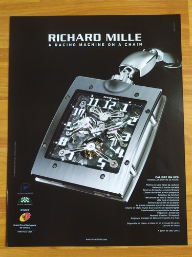 Publicité papier montre - papier,