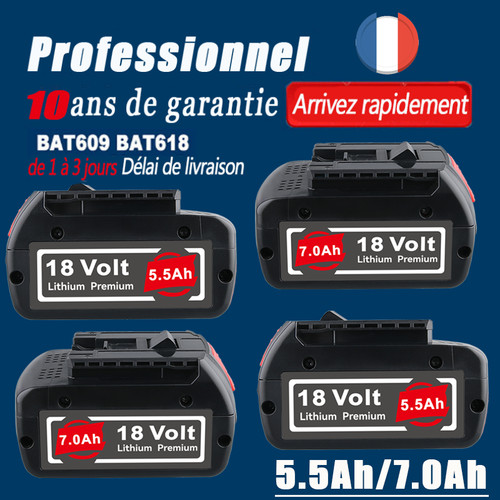 Pour bosch batterie 18v 7ah - batterie,