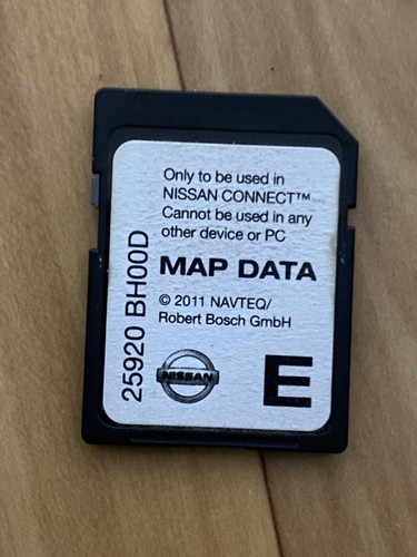 Carte gps nissan 25920bh00d - carte,